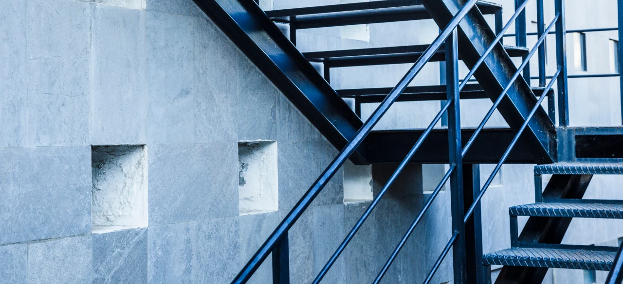 External Fire Escape Stairs